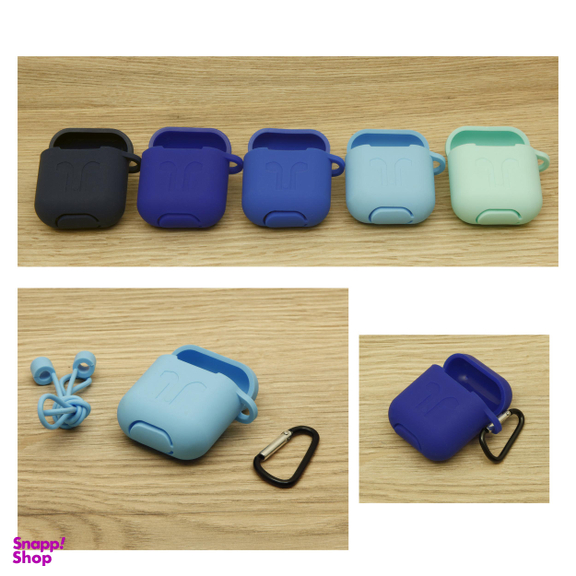 کاور سومگ (Someg) مدل SMG-Gr مناسب کیس هندزفری اپل AirPods به همراه بند نگهدارنده