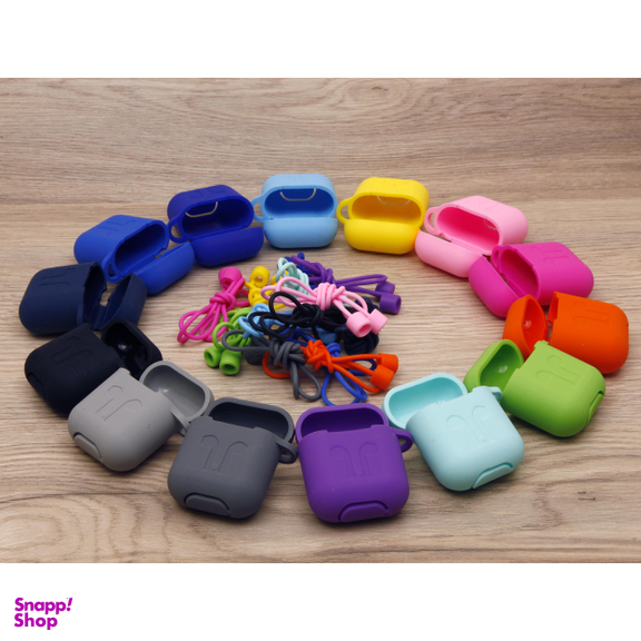 کاور سومگ (Someg) مدل SMG-Gr مناسب کیس هندزفری اپل AirPods به همراه بند نگهدارنده