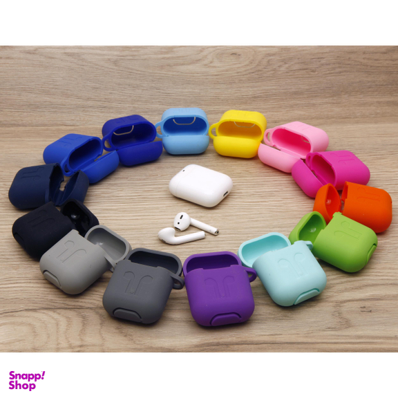 کاور سومگ (Someg) مدل SMG-Gr مناسب کیس هندزفری اپل AirPods به همراه بند نگهدارنده