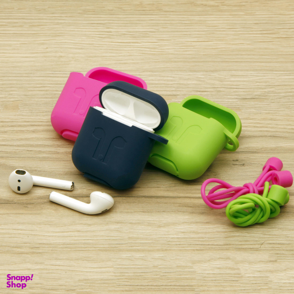 کاور سومگ (Someg) مدل SMG-Gr مناسب کیس هندزفری اپل AirPods به همراه بند نگهدارنده