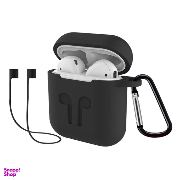 کاور سومگ (Someg) مدل SMG-Gr مناسب کیس هندزفری اپل AirPods به همراه بند نگهدارنده