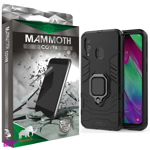کاور ماموت (Mammoth) مدل M-GHB-MGNT مناسب موبایل سامسونگ Galaxy A40 به همراه محافظ صفحه نمایش