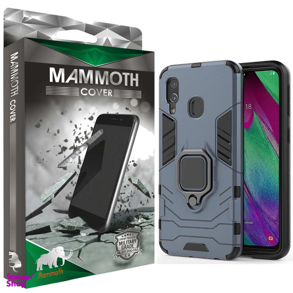 کاور ماموت (Mammoth) مدل M-GHB-MGNT مناسب موبایل سامسونگ Galaxy A40 به همراه محافظ صفحه نمایش