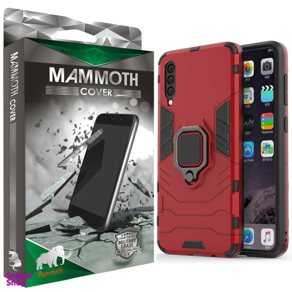 کاور ماموت (Mammoth) مدل M-GHB-MGNT مناسب موبایل سامسونگ Galaxy A50 به همراه محافظ صفحه نمایش