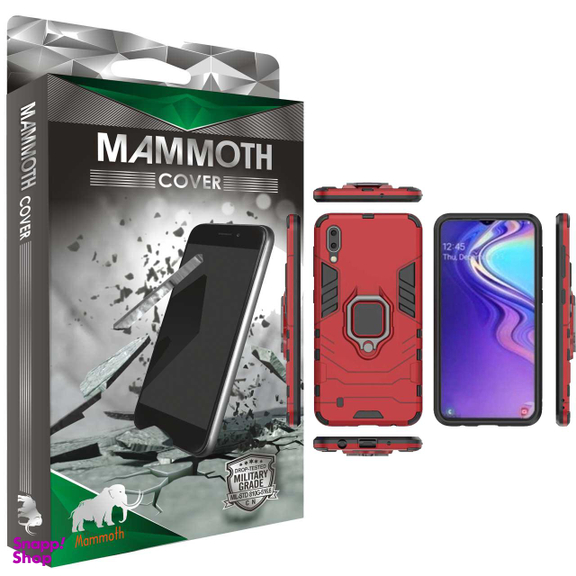 کاور ماموت (Mammoth) مدل M-GHB-MGNT مناسب موبایل سامسونگ Galaxy M10 به همراه محافظ صفحه نمایش