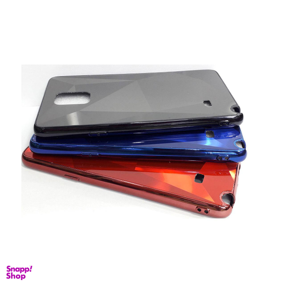 کاور ماموت (Mammoth) طرح الماس مدل ALMS مناسب موبایل سامسونگ Galaxy Note 4 به همراه محافظ صفحه نمایش