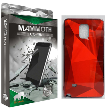 کاور ماموت (Mammoth) طرح الماس مدل ALMS مناسب موبایل سامسونگ Galaxy Note 4 به همراه محافظ صفحه نمایش