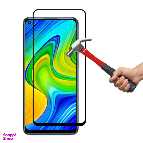 محافظ صفحه نمایش 9D ایبیزا (Ibiza) مدل IBI7 مناسب موبایل شیایومی Redmi Note 9