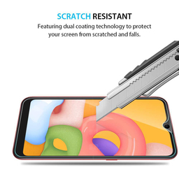 محافظ صفحه نمایش لاین (Lion) مدل RB007 مناسب موبایل سامسونگ Galaxy A01 بسته دو عددی