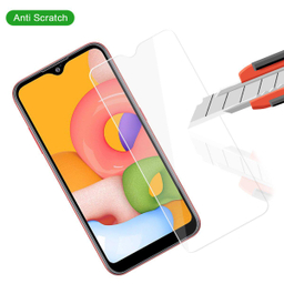 محافظ صفحه نمایش لاین (Lion) مدل RB007 مناسب موبایل سامسونگ Galaxy A01 بسته دو عددی