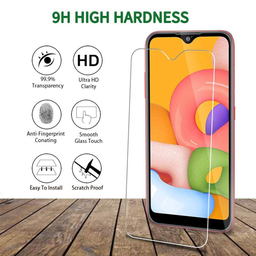 محافظ صفحه نمایش لاین (Lion) مدل RB007 مناسب موبایل سامسونگ Galaxy A01 بسته دو عددی