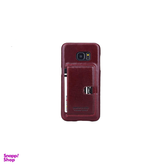 کاور چرمی پیرکاردین (Pierre Cardin) مدل PCT-P01 مناسب موبایل سامسونگ Galaxy S7 Edge