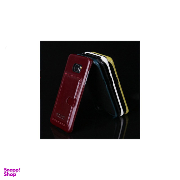 کاور چرمی پیرکاردین (Pierre Cardin) مدل PCT-P01 مناسب موبایل سامسونگ Galaxy S7 Edge