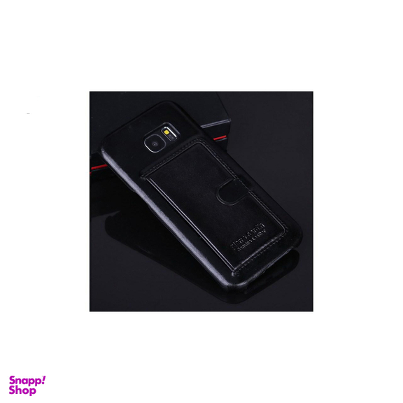 کاور چرمی پیرکاردین (Pierre Cardin) مدل PCT-P01 مناسب موبایل سامسونگ Galaxy S7 Edge
