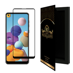 محافظ صفحه نمایش 5D رزلیانس (Reselians) مدل RFG مناسب موبایل سامسونگ Galaxy A21