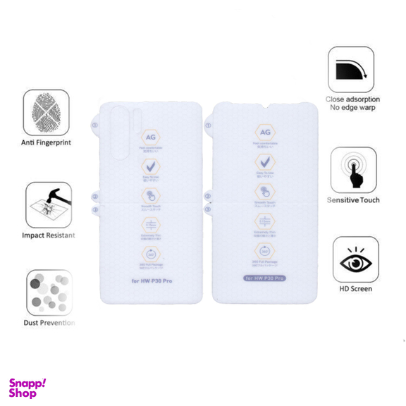 محافظ صفحه نمایش و پشت گوشی بوف (Buff) مدل HgM15 مناسب موبایل هوآوی P30 PRO