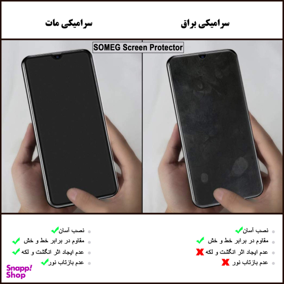 محافظ صفحه نمایش مات سومگ (Someg) مدل SMG_Dusk مناسب گوشی موبایل اپل iPhone 11