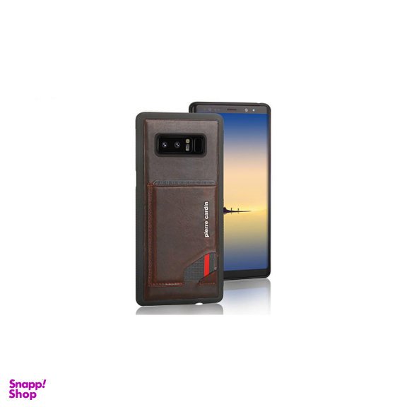 کاور چرمی پیرکاردین (Pierre Cardin) مدل PCS-S03 مناسب موبایل سامسونگ Galaxy Note 8