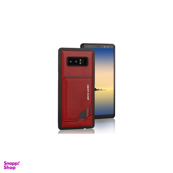 کاور چرمی پیرکاردین (Pierre Cardin) مدل PCS-S03 مناسب موبایل سامسونگ Galaxy Note 8