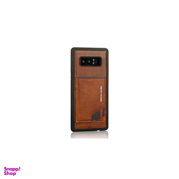 کاور چرمی پیرکاردین (Pierre Cardin) مدل PCS-S03 مناسب موبایل سامسونگ Galaxy Note 8