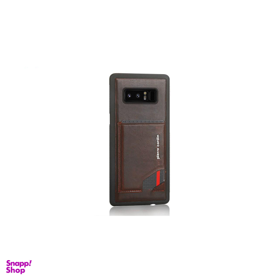 کاور چرمی پیرکاردین (Pierre Cardin) مدل PCS-S03 مناسب موبایل سامسونگ Galaxy Note 8