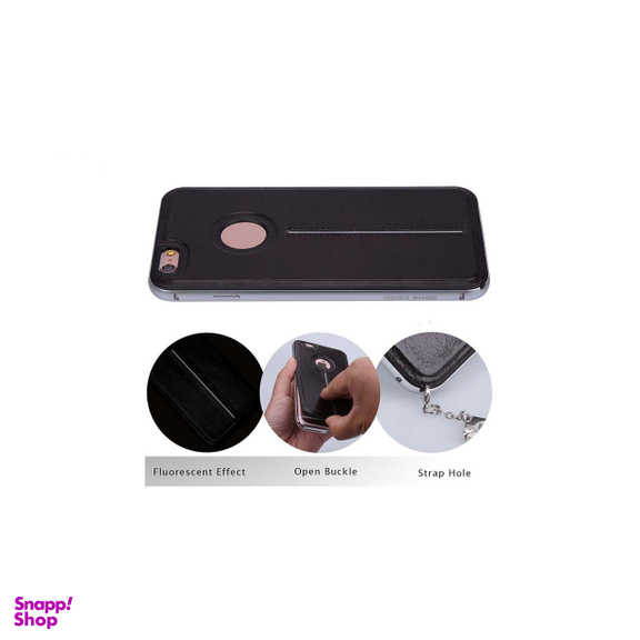 کاور چرمی پیرکاردین (Pierre Cardin) مدل PCT-P04 مناسب موبایل اپل iPhone 6/6s