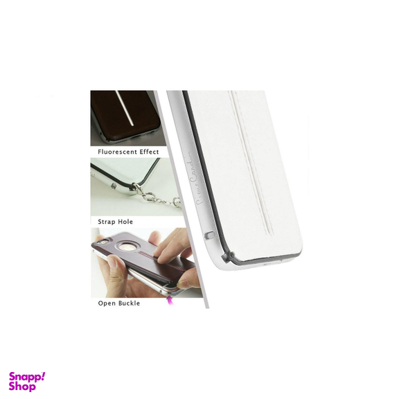 کاور چرمی پیرکاردین (Pierre Cardin) مدل PCT-P04 مناسب موبایل اپل iPhone 6/6s