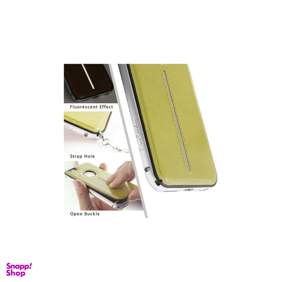 کاور چرمی پیرکاردین (Pierre Cardin) مدل PCT-P04 مناسب موبایل اپل iPhone 6/6s