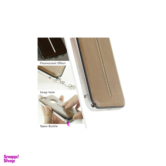 کاور چرمی پیرکاردین (Pierre Cardin) مدل PCT-P04 مناسب موبایل اپل iPhone 6/6s