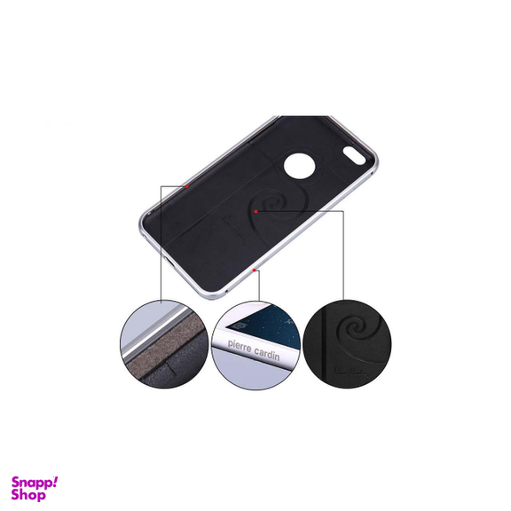 کاور چرمی پیرکاردین (Pierre Cardin) مدل PCT-P04 مناسب موبایل اپل iPhone 6/6s