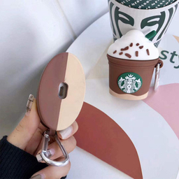 کاور طرح استارباکس کد BRN02 مناسب کیس هندزفری اپل AirPods Pro