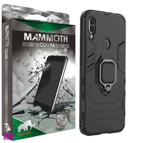 کاور ماموت (Mammoth) مدل M-GHB-MGNT مناسب موبایل شیایومی Redmi Note 7 به همراه محافظ صفحه نمایش