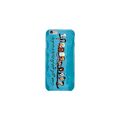 کاور زیزیپ (Zipip) مدل شعر و گراف 158G مناسب موبایل اپل iPhone 6/6s Plus