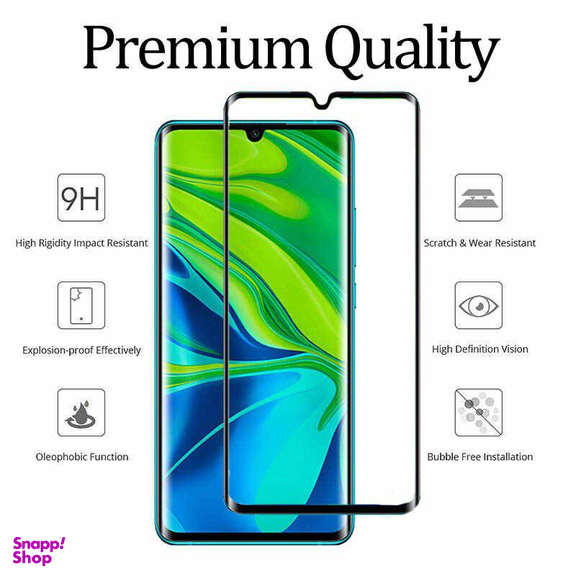 محافظ صفحه نمایش لاین (Lion) مدل RT007 مناسب موبایل شیایومی Mi Note 10 Pro بسته دو عددی
