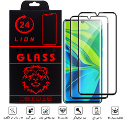 محافظ صفحه نمایش لاین (Lion) مدل RT007 مناسب موبایل شیایومی Mi Note 10 Pro بسته دو عددی