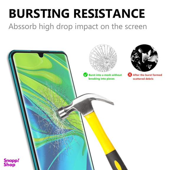 محافظ صفحه نمایش لاین (Lion) مدل RT007 مناسب موبایل شیایومی Mi Note 10 Pro بسته دو عددی