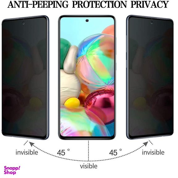محافظ صفحه نمایش بادیگارد (Body Guard) مدل PS برای حفظ حریم شخصی مناسب موبایل سامسونگ Galaxy M51