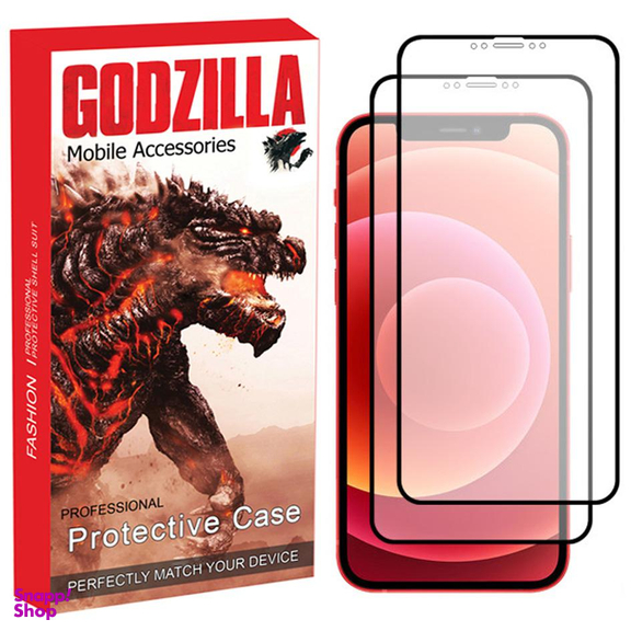 محافظ صفحه نمایش مات گودزیلا (Godzilla) مدل GGMA مناسب موبایل اپل iPhone 12 Mini بسته 2 عددی