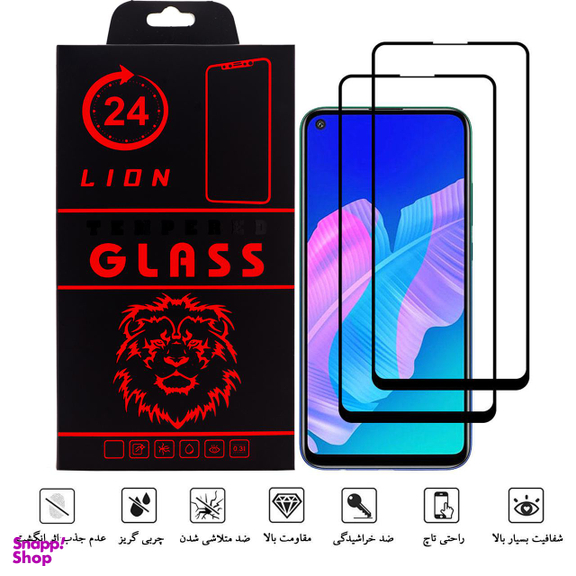 محافظ صفحه نمایش لاین (Lion) مدل RT007 مناسب موبایل هوآوی Y7p بسته دو عددی