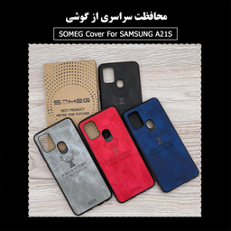 کاور سومگ (Someg) مدل SMG-Der02 مناسب موبایل سامسونگ Galaxy A21s