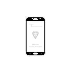 محافظ صفحه نمایش فول چسب استرانگ (Strong) مدل Full Cover Tempered Glass مناسب موبایل سامسونگ J7 Pro