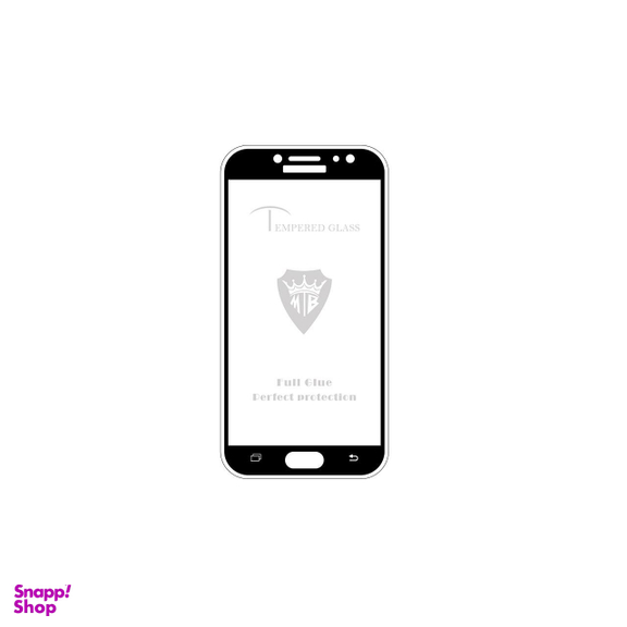 محافظ صفحه نمایش فول چسب استرانگ (Strong) مدل Full Cover Tempered Glass مناسب موبایل سامسونگ J7 Pro