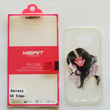 کاور مریت (Merit) مدل girl مناسب موبایل سامسونگ Galaxy S6 Edge