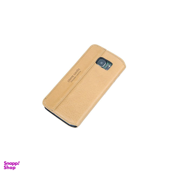 کاور چرمی پیرکاردین (Pierre Cardin) مدل PCS-P03 مناسب موبایل سامسونگ Galaxy S6 Edge