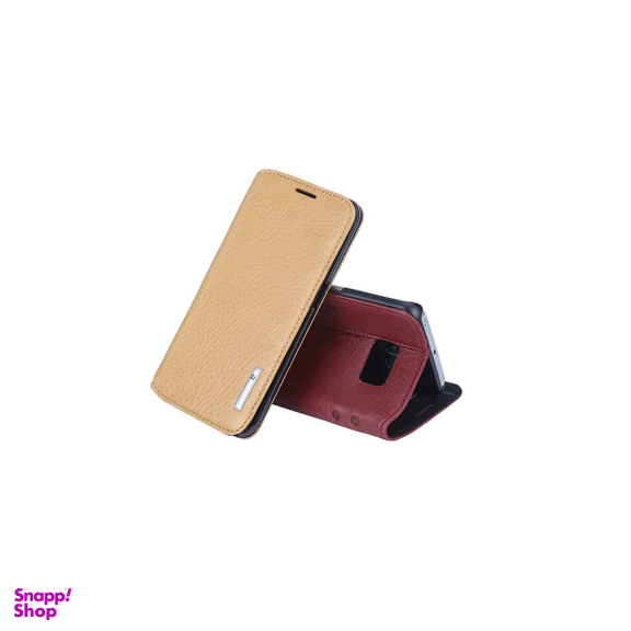 کاور چرمی پیرکاردین (Pierre Cardin) مدل PCS-P03 مناسب موبایل سامسونگ Galaxy S6 Edge