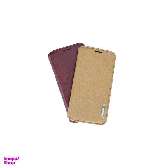 کاور چرمی پیرکاردین (Pierre Cardin) مدل PCS-P03 مناسب موبایل سامسونگ Galaxy S6 Edge