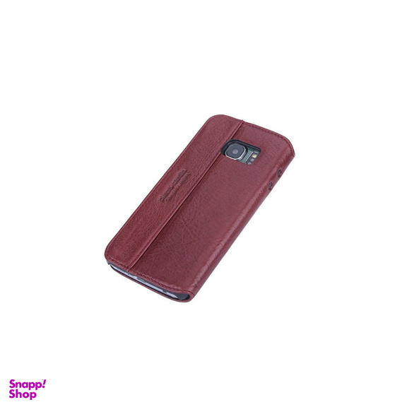 کاور چرمی پیرکاردین (Pierre Cardin) مدل PCS-P03 مناسب موبایل سامسونگ Galaxy S6 Edge