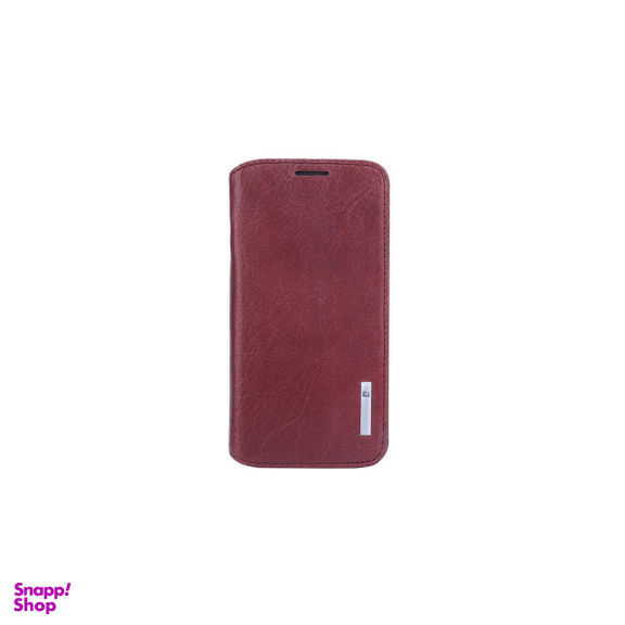 کاور چرمی پیرکاردین (Pierre Cardin) مدل PCS-P03 مناسب موبایل سامسونگ Galaxy S6 Edge