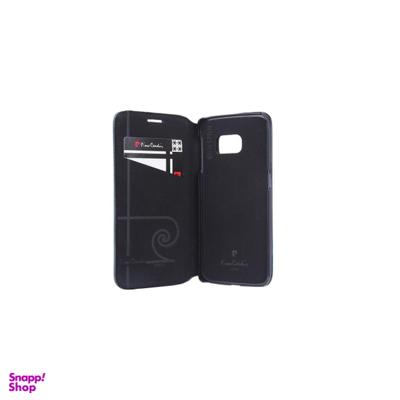 کاور چرمی پیرکاردین (Pierre Cardin) مدل PCS-P03 مناسب موبایل سامسونگ Galaxy S6 Edge