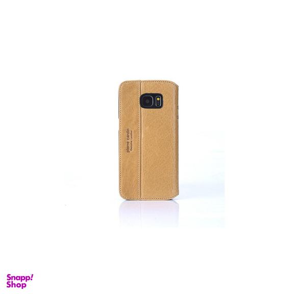کاور چرمی پیرکاردین (Pierre Cardin) مدل PCS-P03 مناسب موبایل سامسونگ Galaxy S7 Edge